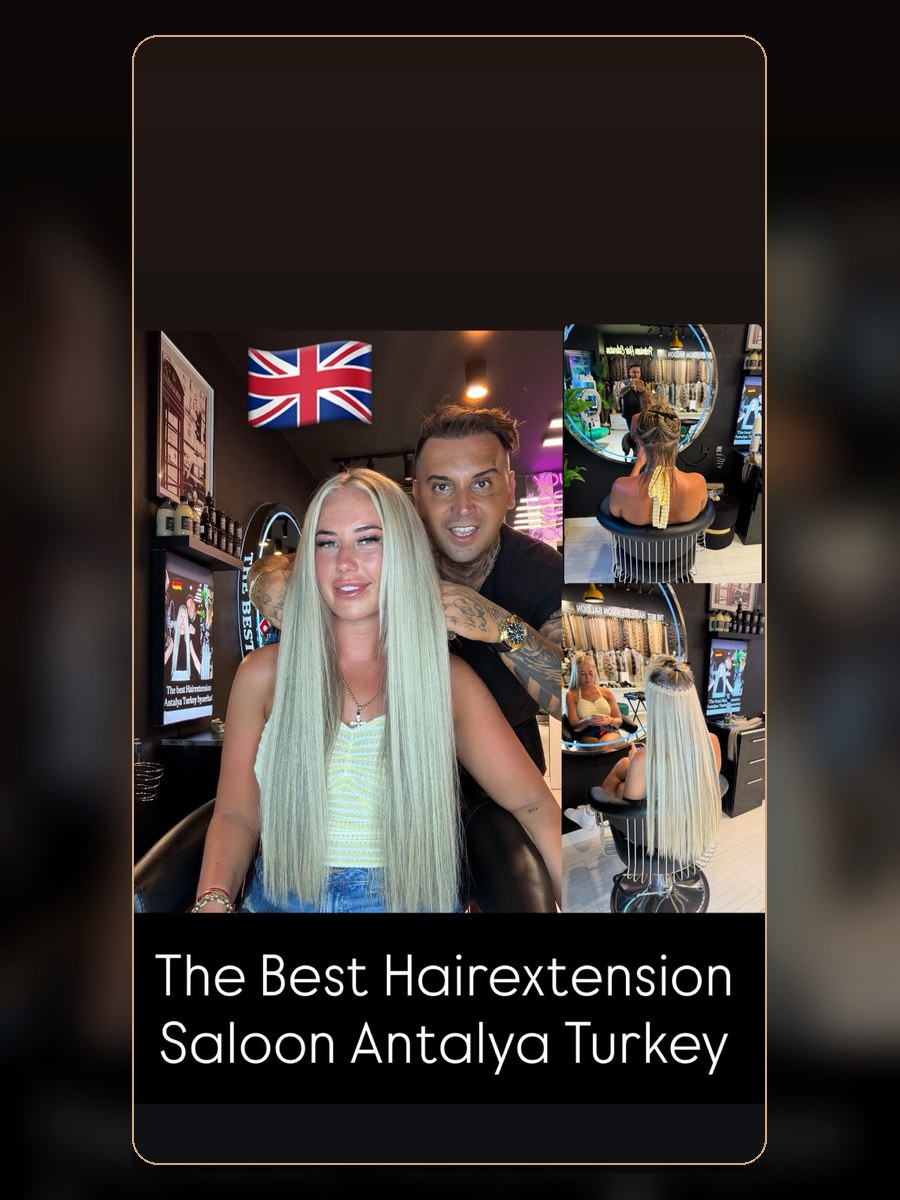 Hair Extension Saloon hair extension result 4