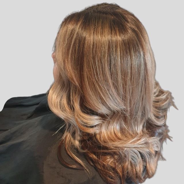 Blowdry Hairstyle result